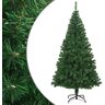 vidaXL Kunstkerstboom met dikke takken 210 cm PVC groen