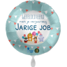 Ballon 'Gefeliciteerd met je verjaardag Jarige Job'