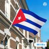 Vlaggenclub.nl vlag Cuba 100x150cm - Spunpoly