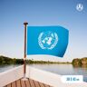 Vlaggenclub.nl Vlag Verenigde Naties 30x45cm