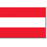 Vlaggenclub.nl Vlag Oostenrijk 30x45 cm