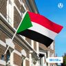 Vlaggenclub.nl vlag Soedan 100x150cm - Spunpoly