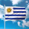 Vlaggenclub.nl Vlag Uruguay 150x225cm - Spunpoly