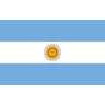 Vlaggenclub.nl Vlag Argentinie met wapen 30x45cm
