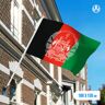 Vlaggenclub.nl Vlag Afghanistan 100x150cm - Glanspoly