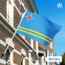 Vlaggenclub.nl vlag Aruba 100x150cm - Spunpoly