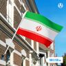 Vlaggenclub.nl Vlag Iran 100x150cm - Spunpoly