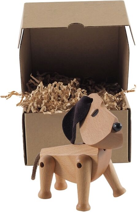 dominidesign © houten pop Puppy naturel