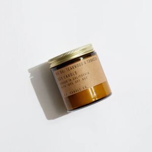 P.F. Candle Co. Duftlys, No. 04 Teakwood & Tobacco, Small (99g)
