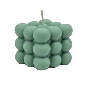 Ordinate Bubble Handmade Candle 3x3, Patina Green