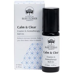 Australian Bush Flower Essences Roll On Calm & Clear Essence & Aromaterapi - 10 ml