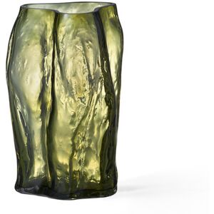 New Works Blaehr Vase Small Smoked Green