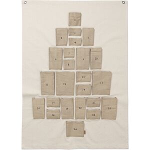 Ferm Living Pine Christmas Calendar - Maxi - Natural