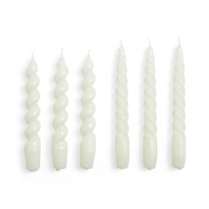 HAY Candle Small Mix Set Of 6 - Off-White