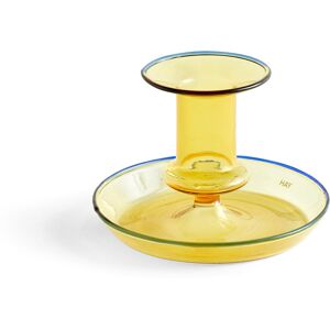 HAY Flare Candleholder Yellow