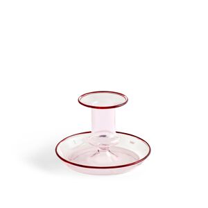 HAY Flare Candleholder Pink