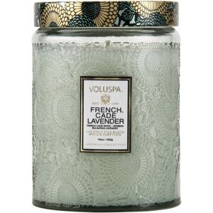 Voluspa Large Glass Jar French Cade And Lavender 100h