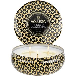 Voluspa Freesia Clementine 3-Wick Tin Candle