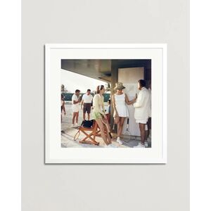 Sonic Editions Framed Slim Aarons Tennis In The Bahamas