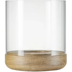 blomus Lanto lanterne lyslykt XL Ø 26,5 cm Transparent-oak