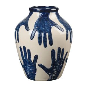 Broste Copenhagen Mime vase 40 cm Intense blue-rainy day