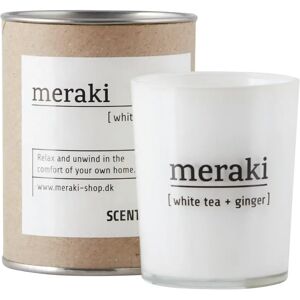 Meraki duftlys 35 timer White tea-ginger