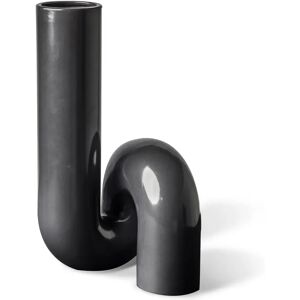 POLSPOTTEN Yourtube vase 37 cm Svart