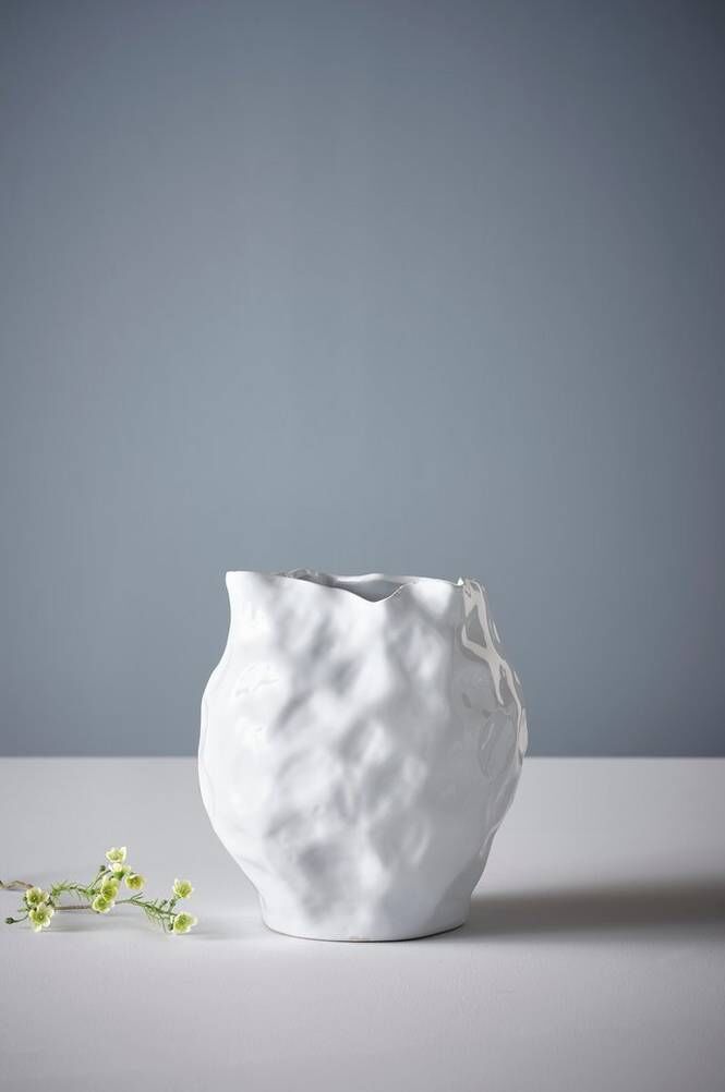 BUBBA vase - høyde 31 cm Hvit