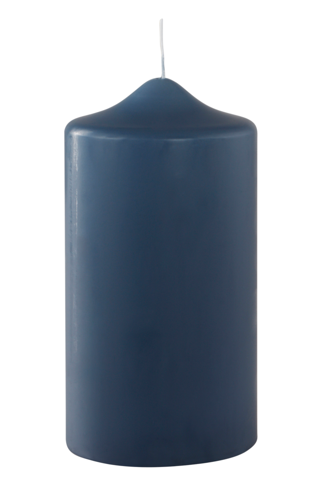 BECKY MATT kubbelys - høyde 20 cm Grey/blue