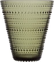 iittala Kastehelmi vase 154 mm Mosegrønn