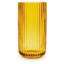 Lyngby Porcelæn Lyngbyvasen Glass amber 25 cm Amber