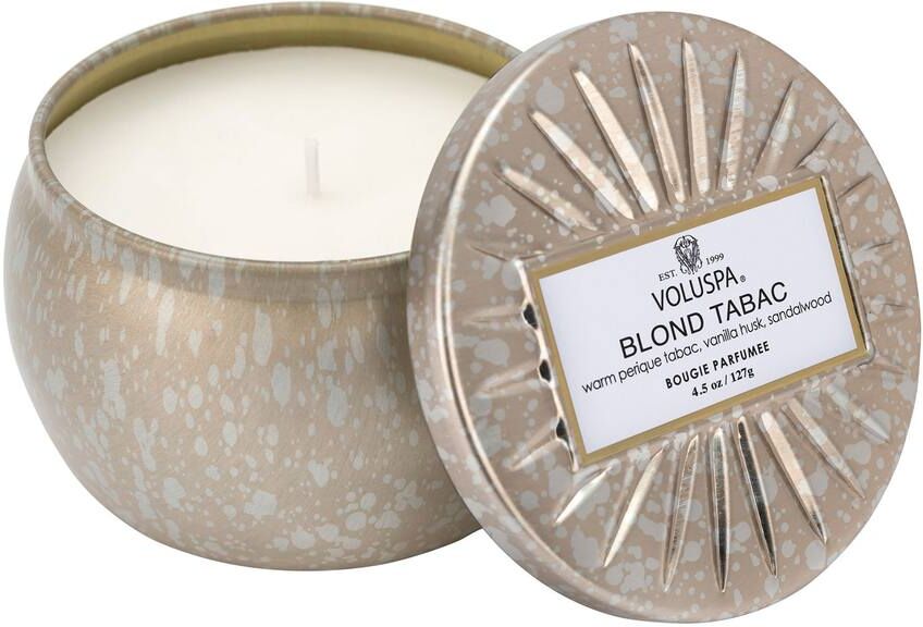 Voluspa Decorative Tin Candle Blond Tabac 127g