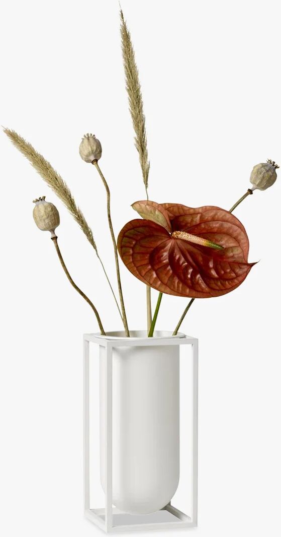 By Lassen Kubus vase Lily, hvit