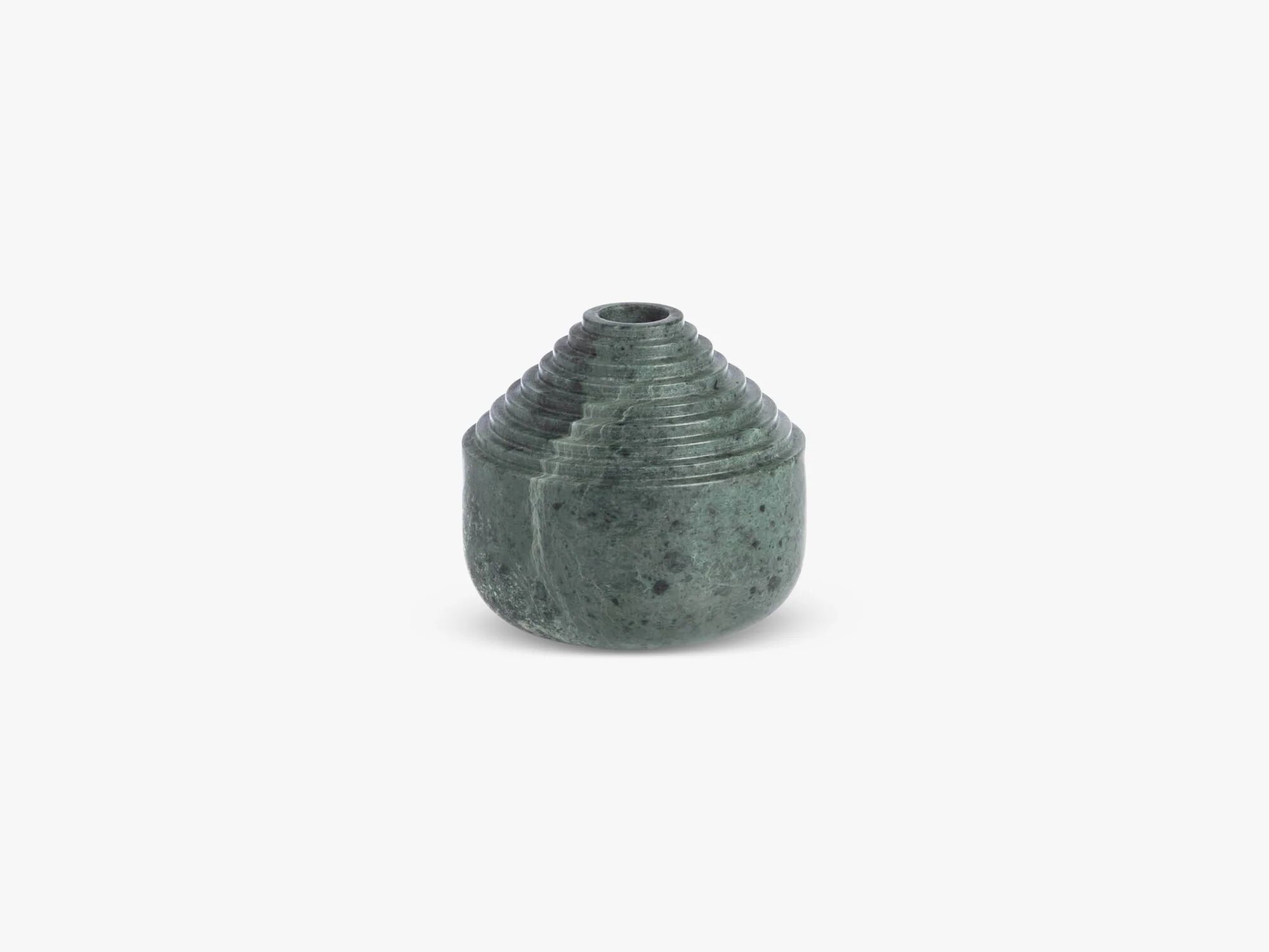 XLBOOM Laps Candle Holder, Green Marble