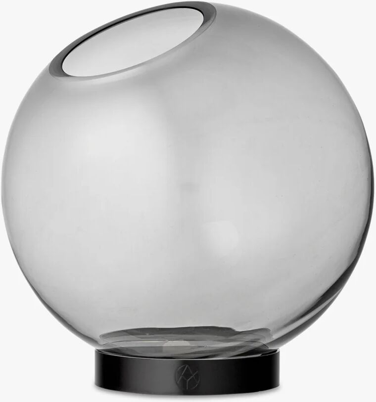 AYTM GLOBE vase m stativ sort, medium