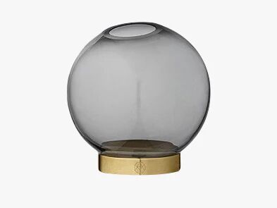 AYTM Globe Vase w stativ - Svart - Mini