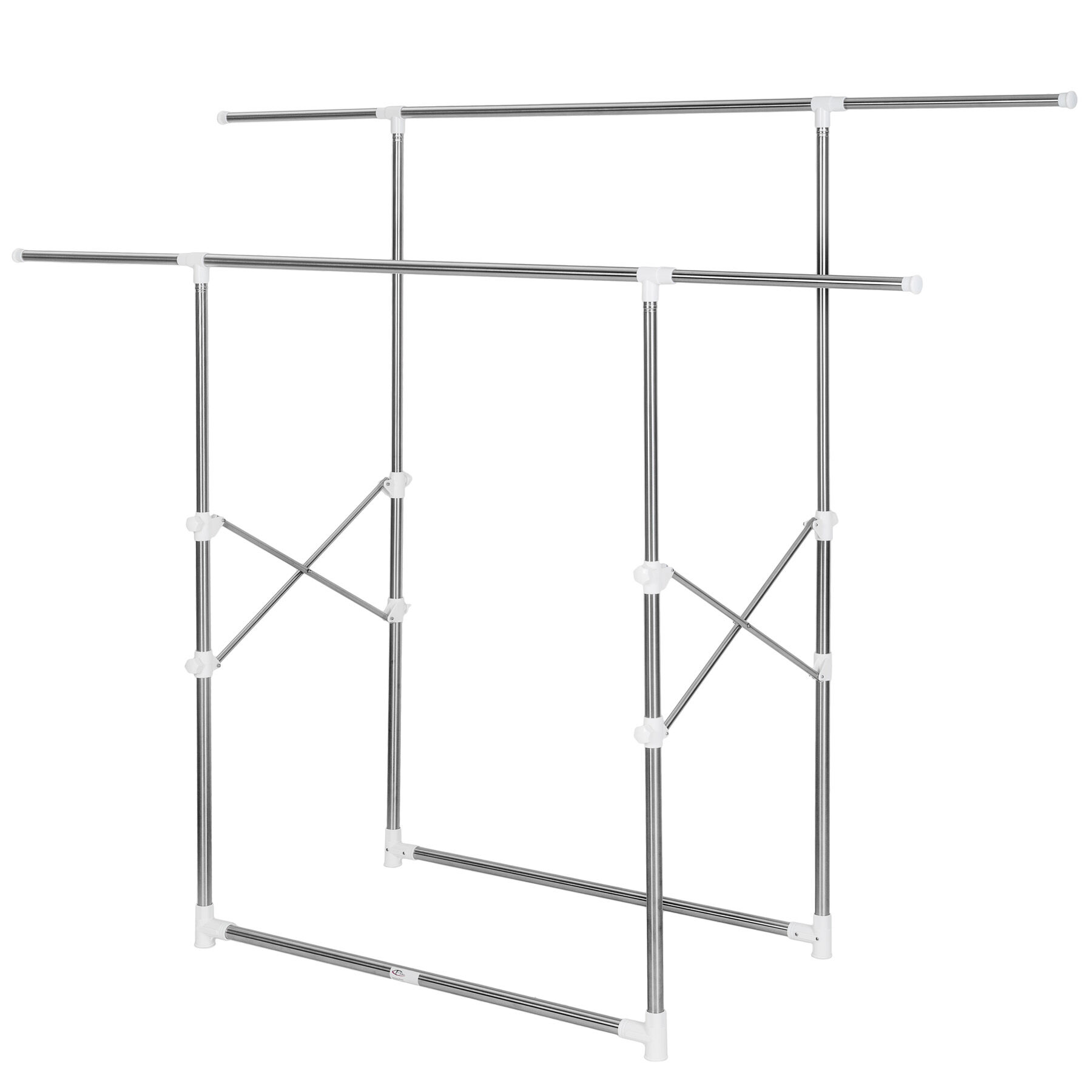 tectake Klesstativ 190x64x166 cm - grÃ¥