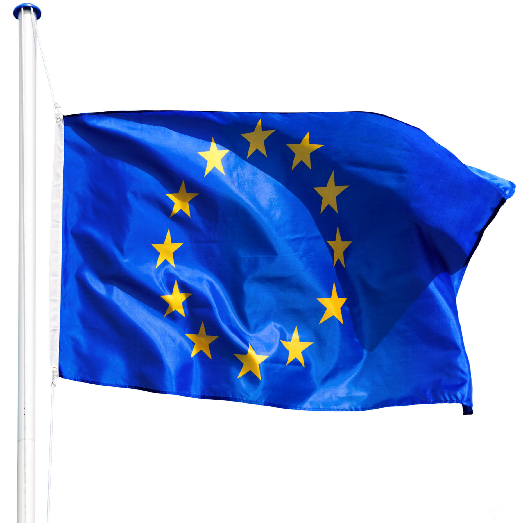 tectake Aluminium flaggstang - Europa