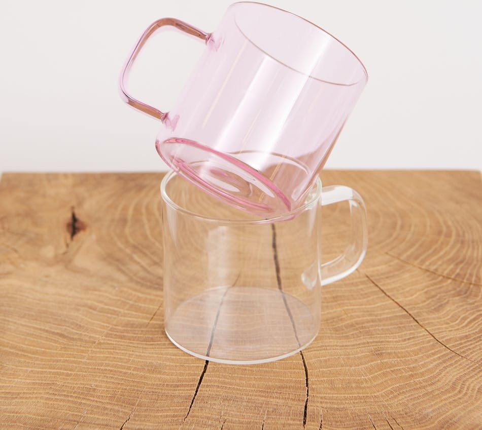 Gina Tricot Gina Home glass cup ONESIZE  Pink