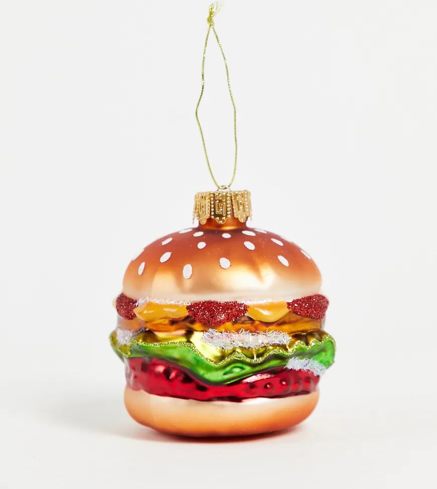 Sass & Belle Christmas decoration in hamburger design-Multi  Multi