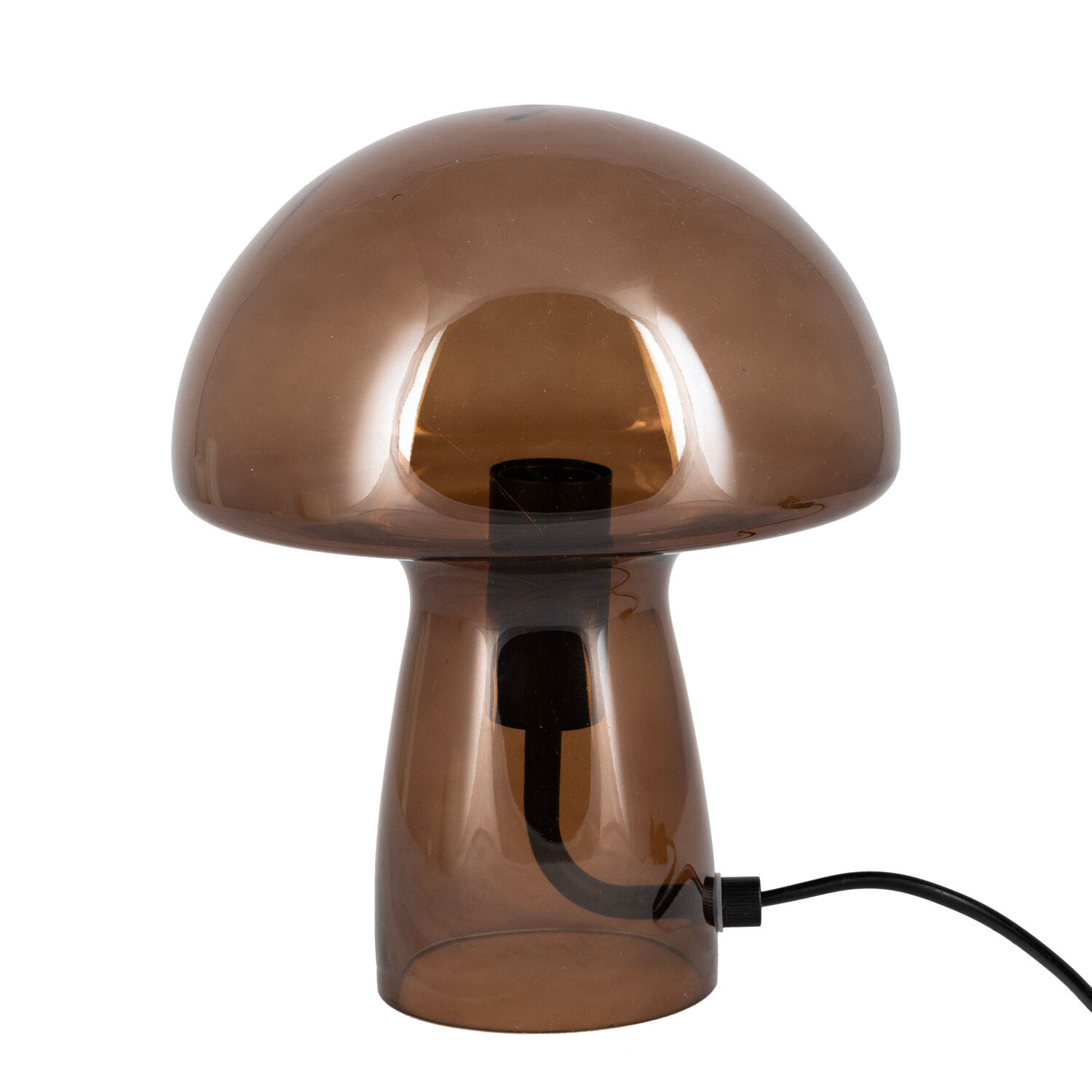 Standard produsent Bordlampe Sopp brun 23cm