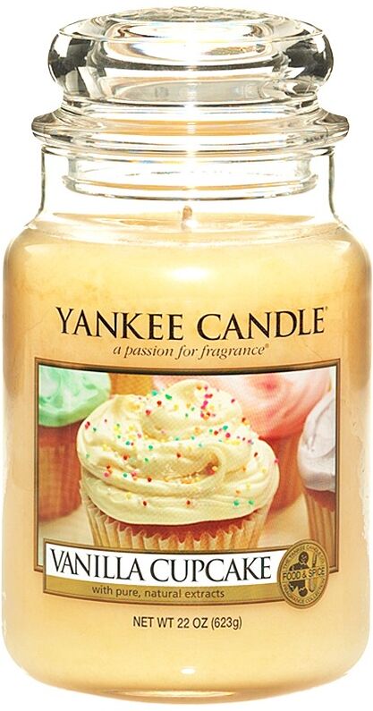 Yankee Candle Classic Large Jar Vanilla Cupcake Candle 623 g Duftlys