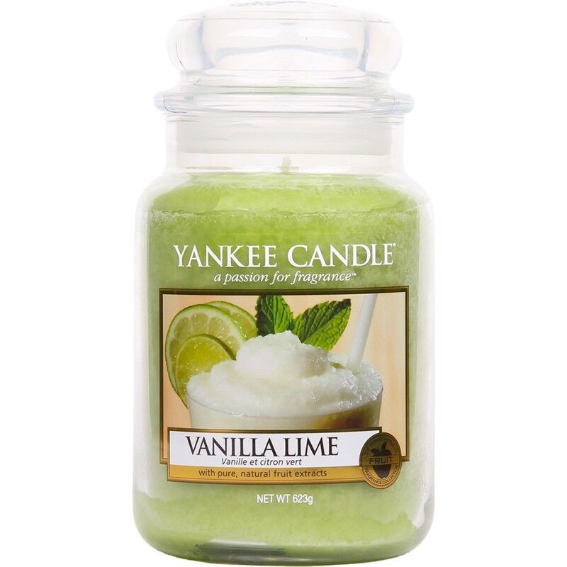 Yankee Candle Classic Large Jar Vanilla Lime Candle 623 g Duftlys