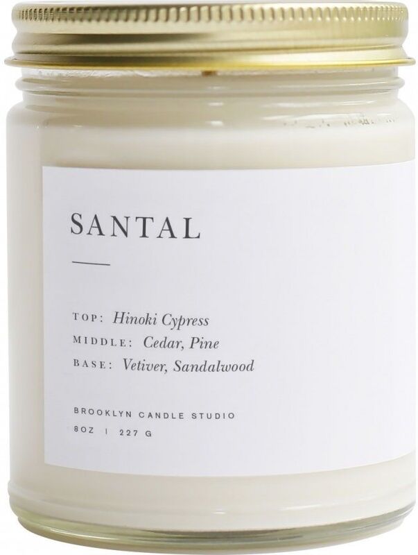 Brooklyn Candle Studio Santal Minimalist Candle 227 g Duftlys