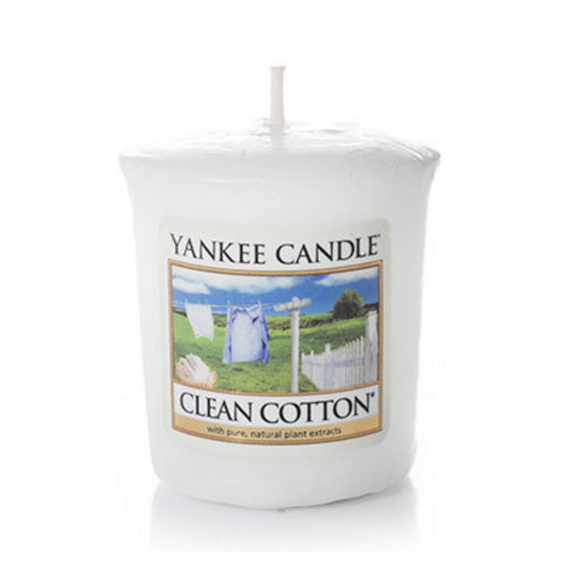 Yankee Candle Classic Mini Clean Cotton Candle 49 g Duftlys