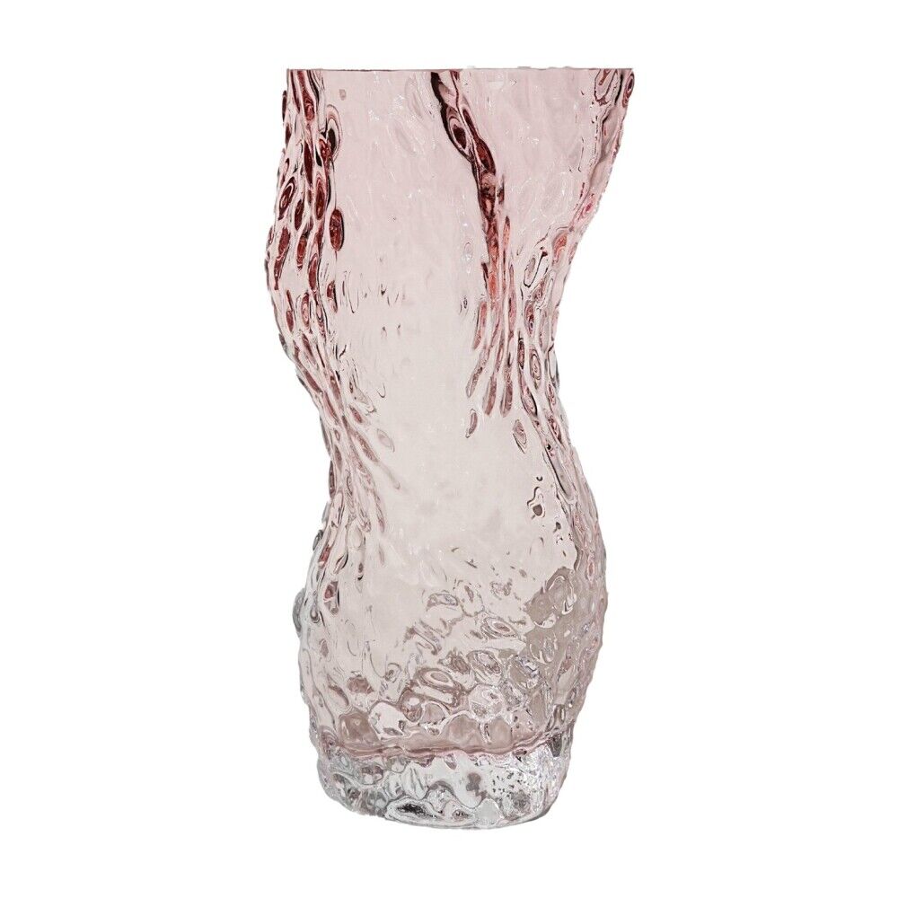 Hein Studio Ostrea Rock Glass Vase Rosa Female