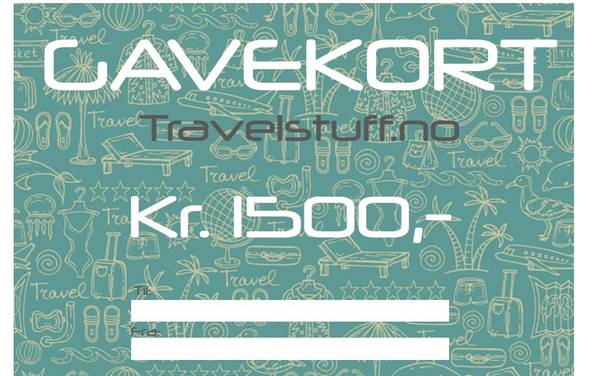 Gavekort Travelstuff.No