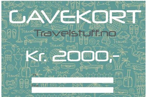 Gavekort Travelstuff.No