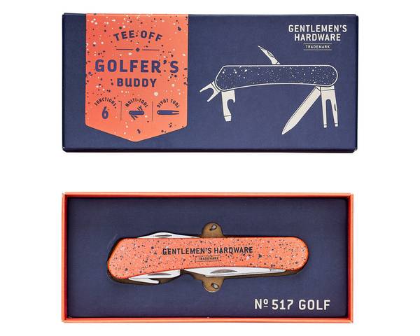 Wild & Wolf Multiverktøy Golf Gentlemen`S Hardware