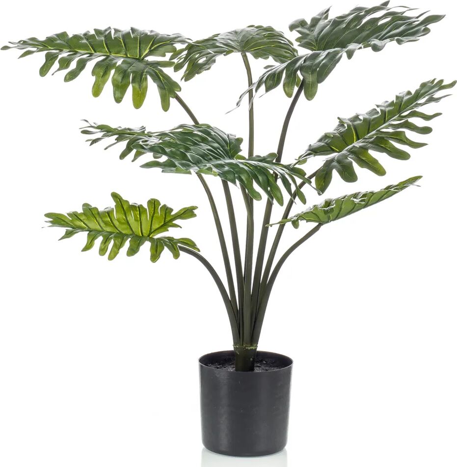 Emerald Kunstig plante Philodendron med potte 60 cm